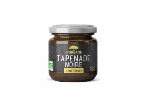 Tapenade Noire Bio Biorgane 90g - Verrine d'épicerie fine méditerranéenne